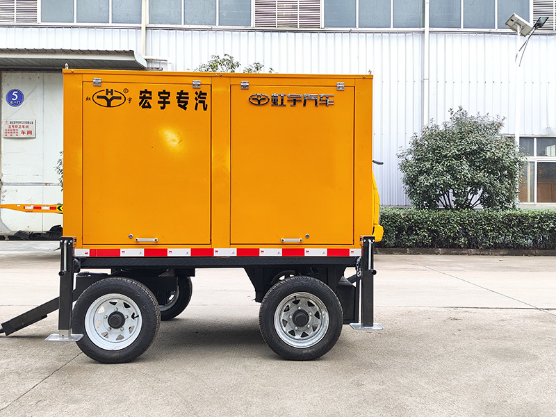 拖挂式移动排涝泵车